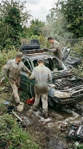 Wrecked Car Restoration Timelapse | From Rusted Scrap to Showroom Condition (Full Process)