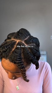 Flat twist vs twist out #updostylesl #fblifestyletyle #viralpost2025 #nsformation #4chairstyles #hairtra #hairgoals #lifestyle #hairtransformation #fblifestyle | Natural & Beautiful