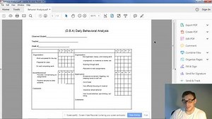 Classroom Management: Daily Behavior Analysis
