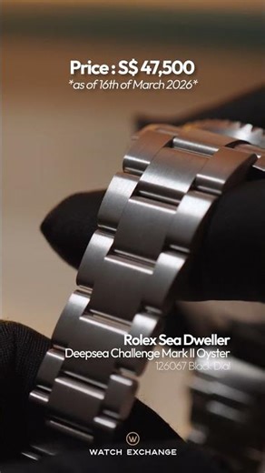 ✨ Rolex Deepsea Challenge Mark II