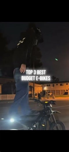 Top 3 best budget e-bikes #bikelife #ebike #edit