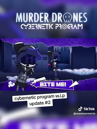 Murder drones reanimated: Cybernetic Program w.i.p #2 #animation#muderdrones #tadc
