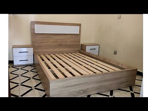 طريقة صنع سرير نوم من ال mdf