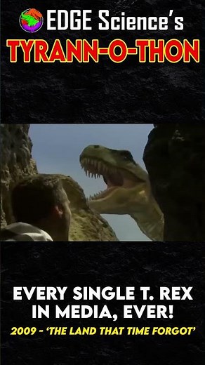 Every T.rex In Media, Ever! - 2009 - 'The Land That Time Forgot' | Tyrann-O-Thon #shorts