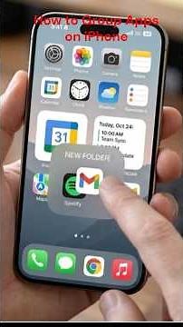 How to Group Apps on iPhone