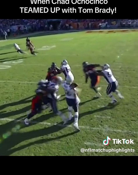 Chad Ochocinco and Tom Brady Patriots Highlights