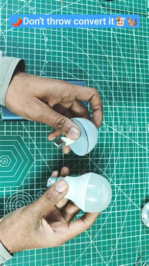 convert your dead LED into night mushroom light #led #shorts #diy