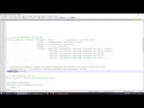 EEP FS steuern mit Lua, wie setze ich das rus - Paket ein, Teil 2