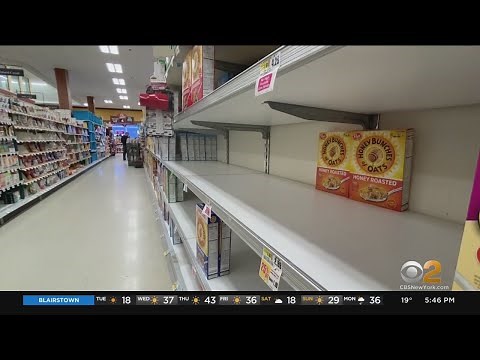 Stores Having Some Trouble Keeping Shelves Stocked