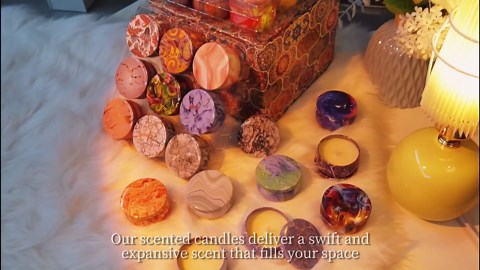 Howemon 36 Pack Scented Candles Set for Home, Relaxing Stress Relief, Aromatherapy - Natural Soy Wax and Fragrance - Gifts for Women, Mom, Best Friend, Wife, Birthday