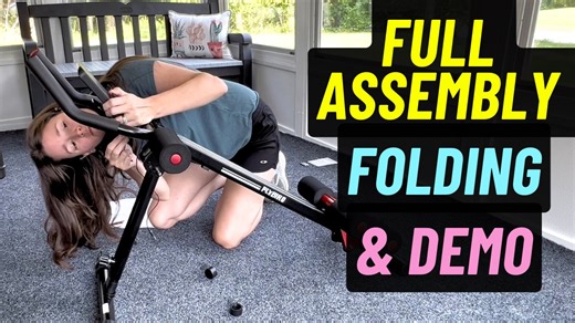 Watch Flybird Ab Machine DEMO, Full ASSEMBLY, and How to FOLD on Amazon Live