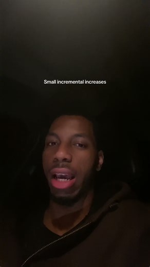 Small Incremental Increases #motivation #selfimprovment