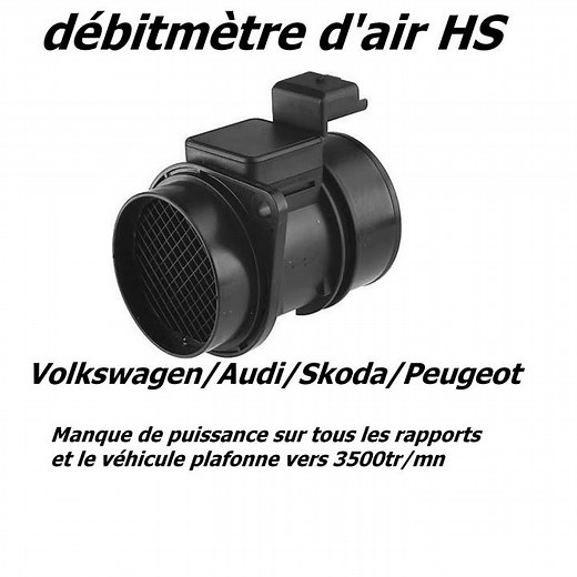Débitmètre d'air Hs Volkswagen/Audi/Skoda/Peugeot