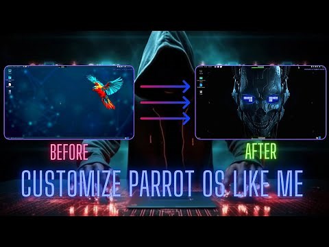 Make Your Parrot OS LOOK AMAZING Like Mine!#parrot_os_customization #parrot_os #webdragon63