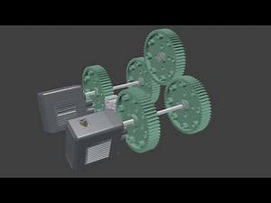 Vex differential transmission animation
