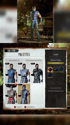 Sub-Zero - Showcase - [ Gear _ Skins ]