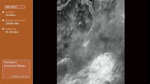 Moon's Aristarchus Plateau: A Hubble Image Tour - NASA Science