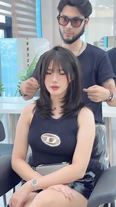 1K views · 1.1K reactions | Làm phồng chân tóc + Duỗi Layer lỡ cho cô...