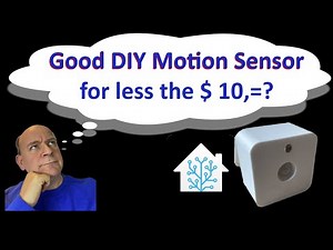 Build your own Home Assistant Motion Sensor and Light Detection sensor.