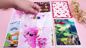 Falueqg Back to School Party Favors - 50 Pcs Bulk Welcome Back to School Goodie Bags for School Events Party Supplies Treat Candy Pinata Bags