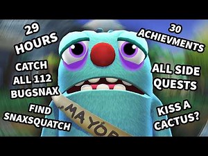 I 100%'d Bugsnax. It was Terrifying.