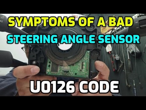 3 SYMPTOMS OF A BAD STEERING ANGLE SENSOR (FIX U0126 LOST COMMUNICATION WITH SAS MODULE CODE)