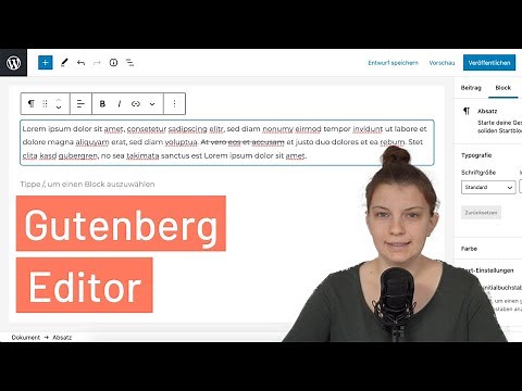 WordPress: Gutenberg Editor Tutorial (deutsch): Seiten und Beiträge erstellen