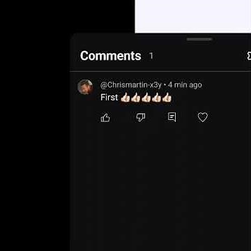 My honest reaction to "First" Comments