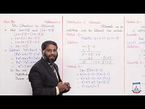 Class 8 - Mathematics - Chapter 12 - Lecture 01 - Examples - Allied Schools