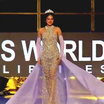 Miss World Philippines 2025 2nd princess final walk #missworld #beautypageant