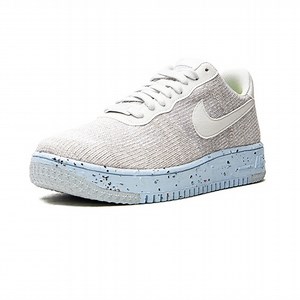 Nike Air Force 1 Crater Flyknit Basketball Shoes White/Photon Dust Size 8.5