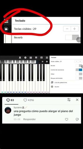 Como agregar y quitar teclas en perfect piano 🎹 #aprenderpiano #perfectpiano #tutorial #piano
