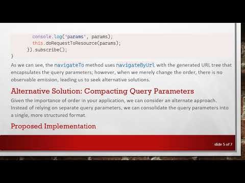 Solving the Angular Router Query Params Emission Issue When Changing Order