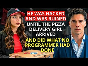 he was HACKED and was RUINED… until the PIZZA DELIVERY GIRL arrived and did what no PROGRAMMER had