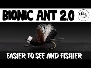One of The Best Dry Fly Patterns Just Got Even Better! - Bionic Ant 2.0 - Fly Tying Tutorial