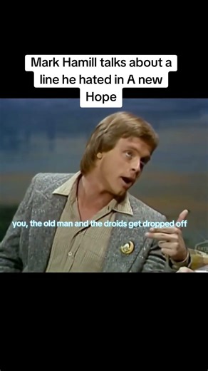 Mark Hamill talks about the line he hated in Star Wars: A new Hope #starwars #markhamill #shorts