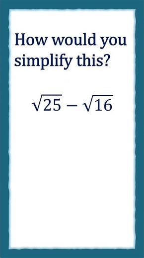 How would you simplify this?