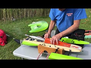 Alabama RC Outrigger Model Nitro boat
