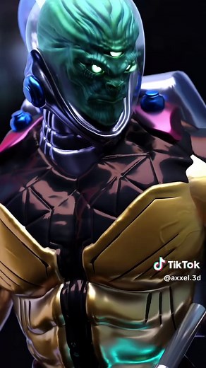 Space Racer 3D Model: Invincible Character in Blender