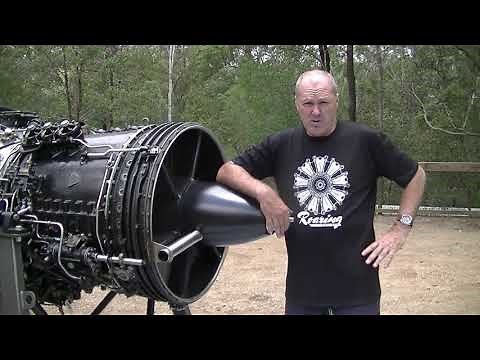 Rolls-Royce Avon Mk 1 jet engine run