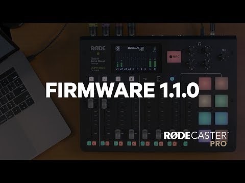 RØDECaster Pro Firmware Version 1.1.0 – Now With Multitrack