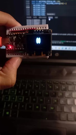 Proyek Animasi Menggunakan ESP32-C3 dan OLED