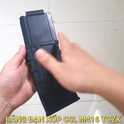 Phụ Kiện Băng Đạn Xốp Dành Cho Đồ Chơi Nerf CSL M416 TCZX #laze #denlaze #laser #lazer #lazekimloai #lazepinsac #lazecongian #lazetiado #lazetiaxanhla #lazekepray #lazekepnong #ray #phukien #phukiennerf #nerf #na #nacaitien #phukienna #taycam #redot #holo #scope #ongngam #g33 #558 #holo558 #lazed6 #lazedo #lazexanh #denlazechienthuat #lazechienthuat #pin14250 #pin16340 #pin18650 #reddot | Đèn Laze