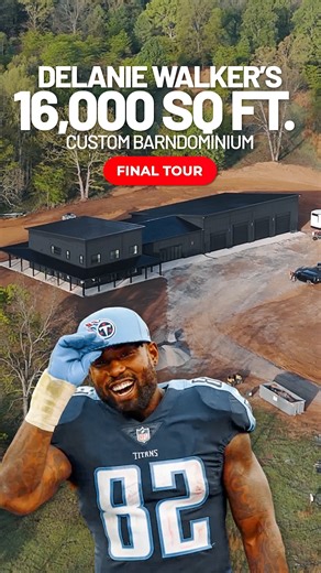🏡 Barndominium of the YEAR just dropped. You've NEVER Seen a Barndominium Like This 🏠🔥 🔥 Delanie Walker’s 16,000 sq ft custom build is unlike anything you’ve ever seen. Modern finishes. MASSIVE garage. INSANE event space. This is the future of dream homes — and it’s ALL steel. 🎥 Full YouTube Tour premieres today at 4:30 → 👉 WATCH NOW: https://youtu.be/Xdw52OswoS0 #Barndominium #CustomHome #DreamHome #NewConstruction #DelanieWalker #BarndoMansion #ModernHome #SteelHome #LuxuryLiving #HomeTo