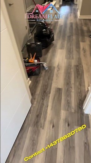 Floor installation/ vinyl flooring