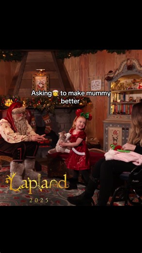 Some things can’t be fixed with magic ✨ #cancer #braintumor #laplanduk #santa