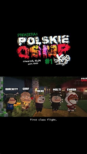 Intro ANIMATION " POLISH QGSP " [EP premiere TOMORROW! ] #qsmp #ewroon