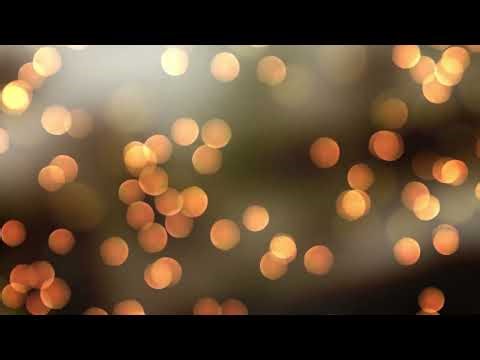 Small Little Orange Lights | 4K Relaxing Screensaver