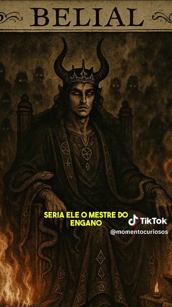 Os 5 demônios mais temidos da história- belial- #belial #sobrenatural #terror #horror #inferno