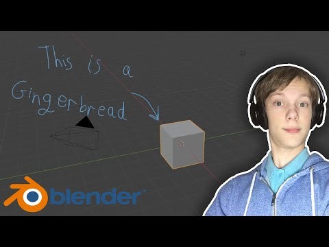 🔴 Blender | Making a Gingerbread Man (Part 3)